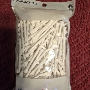 Maxfli White Golf Tees - 200 Pack